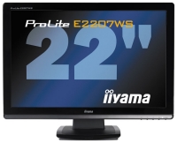 Monitor Iiyama, Monitor Iiyama ProLite E2207WS-2, Iiyama monitor Iiyama ProLite E2207WS-2 monitor, pc del monitor Iiyama, Iiyama monitor pc, pc del monitor Iiyama ProLite E2207WS-2, Iiyama ProLite E2207WS-2 specifiche, Iiyama ProLite E2207WS-2
