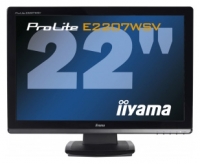 Monitor Iiyama, Monitor Iiyama ProLite E2207WSV, Iiyama monitor Iiyama ProLite E2207WSV monitor, pc del monitor Iiyama, Iiyama monitor pc, pc del monitor Iiyama ProLite E2207WSV, Iiyama ProLite specifiche E2207WSV, Iiyama ProLite E2207WSV