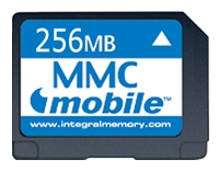 scheda di memoria integrata, scheda di memoria Integral MMCmobile 256Mb, scheda di memoria integrata, MMCmobile 256Mb scheda di memoria integrata, il bastone di memoria integrata, memory stick Integral, Integral MMCmobile 256Mb, 256Mb Integral MMCmobile specifiche, Integral MMCmobile 256