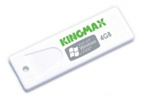 usb flash drive Kingmax, usb flash Kingmax KMX-SS-4 Gb, Kingmax usb flash, flash drive Kingmax KMX-SS-4GB, azionamento del pollice Kingmax, flash drive USB Kingmax, Kingmax KMX-SS-4Gb
