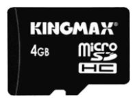 scheda di memoria Kingmax, la scheda di memoria microSDHC Class Kingmax 2 Scheda 4GB + adattatore SD, scheda di memoria Kingmax, Kingmax microSDHC Class 2 Scheda 4GB + scheda di memoria della scheda SD, memory stick Kingmax, Kingmax Memory Stick, Kingmax microSDHC Class 2 Scheda 4GB + adattatore SD