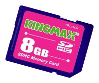 Scheda di memoria Kingmax, scheda di memoria SDHC Kingmax 8GB Classe 4, scheda di memoria Kingmax, Kingmax SDHC Scheda di memoria 8GB Class 4, bastone di memoria Kingmax, Kingmax Memory Stick, Kingmax SDHC 8GB Classe 4, Kingmax SDHC 8GB Class 4 specifiche, Kingmax SDHC 8GB Classe 4