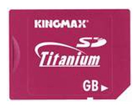 Scheda di memoria Kingmax, scheda di memoria SD Card Titanium Kingmax 1GB, scheda di memoria Kingmax, Kingmax scheda di memoria SD Card da 1GB di titanio, memory stick Kingmax, Kingmax Memory Stick, Kingmax titanio SD Card da 1GB, Kingmax titanio SD Card Specifiche 1GB, Kingmax Ti