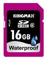 Scheda di memoria Kingmax, scheda di memoria SDHC impermeabile Kingmax 16GB Classe 6, scheda di memoria Kingmax, Kingmax impermeabile SDHC 16GB Classe 6 scheda di memoria memory stick Kingmax, Kingmax Memory Stick, Kingmax impermeabile SDHC 16GB Classe 6, Kingmax impermeabile SDHC 16GB Cl