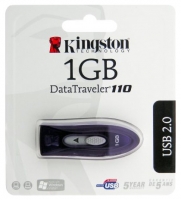 usb flash drive Kingston, USB flash Kingston DataTraveler 110 da 1 GB, Kingston USB flash, flash drive Kingston DataTraveler 110 da 1GB, Thumb Drive Kingston, flash drive USB Kingston, Kingston DataTraveler 110 da 1GB