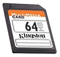 Scheda di memoria Kingston, Scheda di memoria Kingston MMC/64, la scheda di memoria Kingston, Kingston MMC/64 memory card, memory stick Kingston, Kingston Memory Stick, MMC Kingston/64, Kingston MMC/64 specifiche, Kingston MMC/64