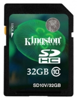 Scheda di memoria Kingston, Scheda di memoria Kingston SD10V/32GB, scheda di memoria Kingston, Kingston SD10V/scheda di memoria da 32 GB, Memory Stick Kingston, Kingston memory stick, Kingston SD10V/32GB, Kingston SD10V/specifiche 32GB, Kingston SD10V/32GB