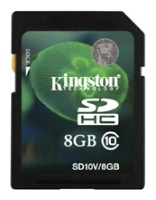 Scheda di memoria Kingston, Scheda di memoria Kingston SD10V/8GB, scheda di memoria Kingston, Kingston SD10V/Scheda di memoria 8GB, bastone di memoria Kingston, Kingston memory stick, Kingston SD10V/8GB, Kingston SD10V/specifiche 8GB, Kingston SD10V/8GB