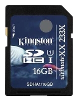 Scheda di memoria Kingston, Scheda di memoria Kingston SDHA1/16GB, scheda di memoria Kingston, Kingston SDHA1/scheda di memoria da 16 GB, Memory Stick Kingston, Kingston memory stick, Kingston SDHA1/16GB, Kingston SDHA1/specifiche 16GB, Kingston SDHA1/16GB
