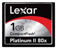 Scheda di memoria Lexar scheda di memoria Lexar Platinum II 80X CompactFlash 1GB, scheda di memoria Lexar Platinum 80X CompactFlash scheda di memoria da 1 GB Lexar II, Memory Stick Lexar Lexar Memory Stick, Lexar Platinum II 80X CompactFlash 1 GB, Lexar Platinum II 80X CompactFlas