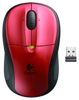 Logitech M305 Wireless Mouse con ricevitore nano Crimson Red USB, Logitech M305 Wireless Mouse con ricevitore nano Crimson Red USB recensione, Logitech M305 Wireless Mouse con ricevitore nano rosso cremisi specifiche USB, specifiche Logitech M305 Wireless