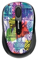 Microsoft Wireless Mobile Mouse 3500 Artist Edition Mike Perry - Design 2 Blu-Nero USB, Microsoft Wireless Mobile Mouse 3500 Artist Edition Mike Perry - Design 2 recensione USB Blu-Nero, Microsoft Wireless Mobile Mouse 3500 Artist Edition Mike Perry - Des