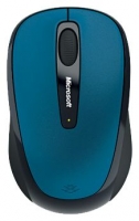 Microsoft Wireless Mobile Mouse 3500 Special Edition mare blu USB, Microsoft Wireless Mobile Mouse 3500 Special Edition mare azzurro recensione USB, Microsoft Wireless Mobile Mouse 3500 Special Edition Blue Sea specifiche USB, le specifiche Microsoft Wireles