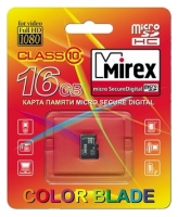 Scheda di memoria Mirex, scheda di memoria microSDHC Class 10 Mirex 16GB, scheda di memoria Mirex, Mirex microSDHC Class 10 Scheda di memoria da 16 GB, Memory Stick Mirex, Mirex memory stick, Mirex microSDHC Class 10 da 16GB, Mirex microSDHC Class 10 da 16GB specifiche, Mirex microSDH