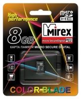 Scheda di memoria Mirex, scheda di memoria microSDHC Class 4 Mirex 8GB, scheda di memoria Mirex, Mirex microSDHC Class 4 8GB memory card, memory stick Mirex, Mirex memory stick, Mirex microSDHC Class 4 8GB, Mirex microSDHC Class 4 8GB specifiche, Mirex microSDHC Class