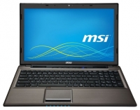 laptop MSI, notebook MSI CR61 0M (Core i3 3110M 2400 Mhz/15.6