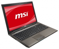 laptop MSI, notebook MSI GE620DX (Core i5 2450M 2500 Mhz/15.6