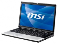 laptop MSI, notebook MSI CR700 (Pentium Dual-Core T4500 2300 Mhz/17.3