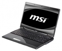 laptop MSI, notebook MSI CX605 (Pentium Dual-Core T4500 2300 Mhz/15.6