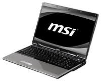 laptop MSI, notebook MSI CX623 (Core i3 350M 2260 Mhz/15.6