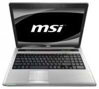 laptop MSI, notebook MSI CX640DX (Core i5 2430M 2400 Mhz/15.6