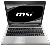laptop MSI, notebook MSI CX640MX (Core i5 2410M 2300 Mhz/15.6
