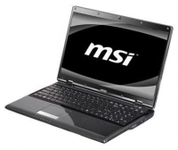 laptop MSI, notebook MSI CX705 (Pentium Dual-Core T4500 2300 Mhz/17.3