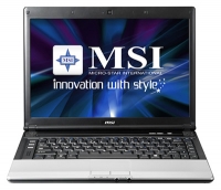 laptop MSI, notebook MSI EX400 (Core 2 Duo 2000 Mhz/14.0