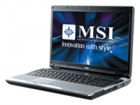 laptop MSI, notebook MSI EX620 (Core 2 Duo T5800 2000 Mhz/16.0