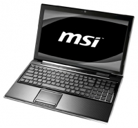 laptop MSI, notebook MSI FX603 (Core i5 480M 2660 Mhz/15.6