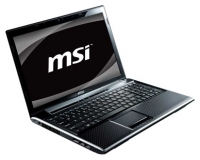 laptop MSI, notebook MSI FX610MX (Phenom II P820 1800 Mhz/15.6