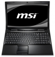 laptop MSI, notebook MSI FX620DX (Core i3 2310M 2100 Mhz/15.6