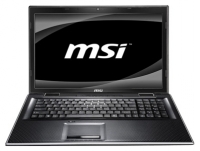 laptop MSI, notebook MSI FX700 (Core i3 380M 2530 Mhz/17