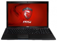 laptop MSI, notebook MSI GE60 0ND (Core i5 3210M 2500 Mhz/15.6