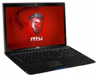 laptop MSI, notebook MSI GE60 0ND (Core i5 3210M 2500 Mhz/15.6