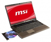 laptop MSI, notebook MSI GE600 (Core i3 370M 2400 Mhz/16.0