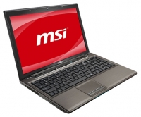 laptop MSI, notebook MSI GE620 (Core i7 2630QM 2000 Mhz/15.6