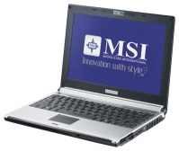 laptop MSI, notebook MSI PR210 (Athlon 64 X2 TK-53 1700 Mhz/12.0