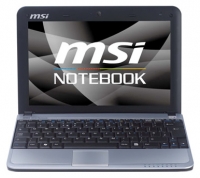 laptop MSI, notebook MSI Wind U115 Hybrid (Atom Z530 1600 Mhz/10.0