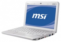 laptop MSI, notebook MSI Wind U130 (Atom N450 1660 Mhz/10
