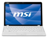 laptop MSI, notebook MSI Wind12 U200 (Celeron SU2300 1200 Mhz/12.1