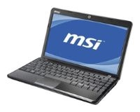 laptop MSI, notebook MSI Wind12 U250 (Athlon II Neo K125 1700 Mhz/12.1