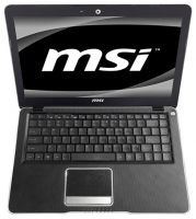 laptop MSI, notebook MSI X-Slim X370 (E-350 1600 Mhz/13.4