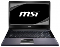 laptop MSI, notebook MSI X-Slim X460 (Core i3 2350M 2300 Mhz/14.0