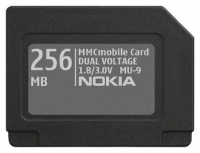 Scheda di memoria Nokia, memory card Nokia MU-9 256Mb, scheda di memoria Nokia, Nokia MU-9 256Mb memory card, memory stick Nokia, Nokia memory stick, Nokia MU-9 256Mb, Nokia MU-9 256Mb specifiche, Nokia MU-9 256Mb