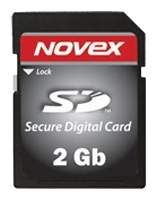 Scheda di memoria Novex, scheda di memoria Secure Digital Novex 2GB, scheda di memoria Novex, Novex scheda di memoria Secure Digital da 2 GB, Memory Stick Novex, Novex memory stick, Novex Secure Digital da 2 GB, Novex Secure Digital specifiche 2GB, Novex Secure Digital 2GB