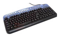 Oklick 330 M Multimedia Keyboard Black-Blue PS/2, Oklick 330 M Multimedia Keyboard Black-Blue PS/2 recensione, Oklick 330 M Multimedia Keyboard Black-Blue PS/2 Caratteristiche, specifiche Oklick 330 M Multimedia Keyboard Nero-Blu PS/2, recensione Oklick 330