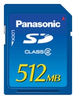 scheda di memoria Panasonic, scheda di memoria Panasonic RP-SDR512, scheda di memoria Panasonic, scheda di memoria RP-SDR512 Panasonic, memory stick Panasonic, Panasonic memory stick, Panasonic RP-SDR512, Panasonic RP-SDR512 specifiche, Panasonic RP-SDR512