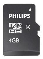 Scheda di memoria Philips, scheda di memoria Philips MicroSDHC Class 4 4GB, scheda di memoria Philips, Philips MicroSDHC Class 4 Scheda di memoria 4 GB, memory stick Philips, Philips memory stick, Philips MicroSDHC Class 4 4GB, Philips MicroSDHC Class 4 4GB specifiche, Philip