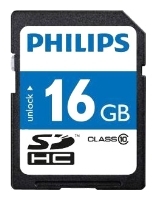 Scheda di memoria Philips, scheda di memoria SDHC Classe 10 Philips 16GB, scheda di memoria Philips, Philips 10 scheda di memoria da 16 GB SDHC Class, memory stick Philips, Philips memory stick, Philips SDHC Classe 10 da 16GB, Philips SDHC Classe 10 Specifiche 16GB, Philips SDHC Class